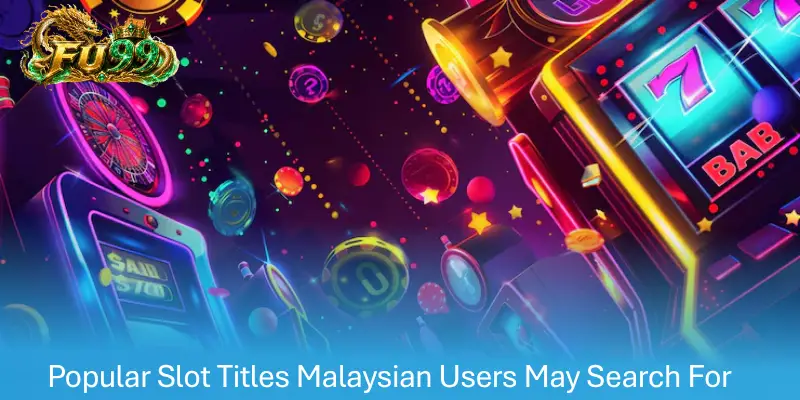 Popular Slot Titles Malaysian Users May Search For
