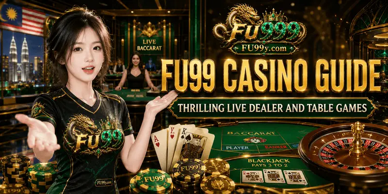 The FU99 Casino Guide 2026 introduces live gaming tables, mobile access, game features, and reminders about responsible gaming.