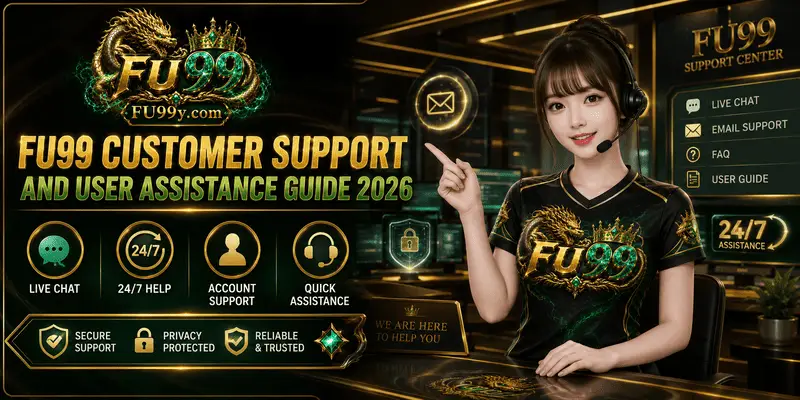 The FU99 customer support and user assistance guide for 2026 includes online support, account support, and safety tips.