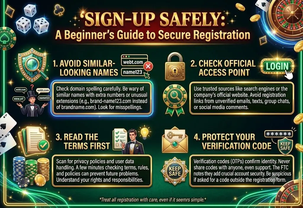 Casino registration safety guide
